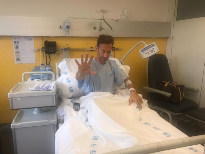 Pedro Volta hospitalisé après son tour